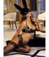 Sexy Lingerie - Reggiseno nero a mezza coppa modello 179176 Axami