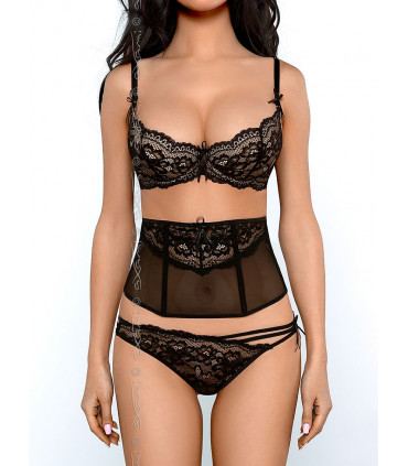 Lingerie Sexy - Modello Corsetto Nero 126872 Axami