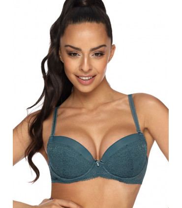 Reggiseni - Modello Push up blu 160581 Opaco
