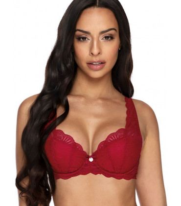 Soutiens-Gorge - Soutien-gorge rembourré rouge model 160583 Mat
