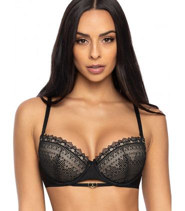 Reggiseni - Modello push up nero 173361 Opaco