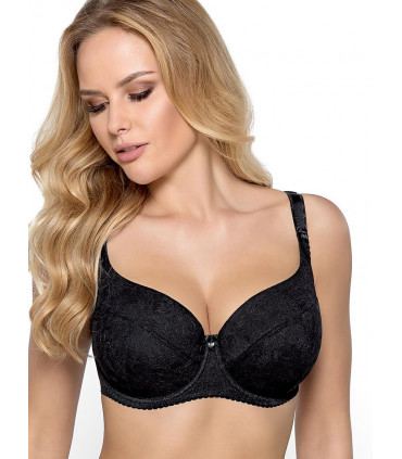 Reggiseni - Reggiseno imbottito nero modello 115705 Gaia