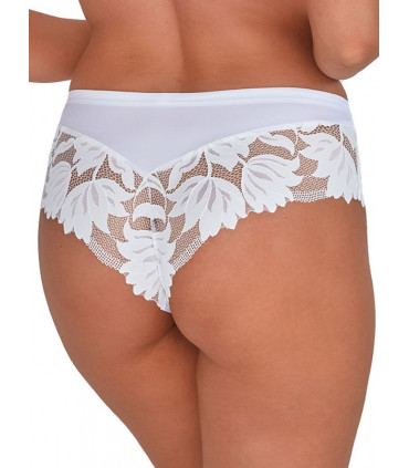 Mutandine e calze - Mutandine brasiliane modello bianco 192276 Gaia