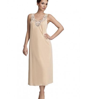 Abbigliamento & Pigiama - Camicia da notte beige modello 108481 Mewa