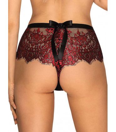 Lingerie sexy - Pantaloncini rossi modello 160905 Obsessive