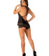 Lingerie sexy - La sexy modella nera 164927 set ossessivo