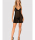 Lingerie sexy - La sexy modella nera 192126 set ossessivo