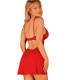 Lingerie Sexy - Il Set Rosso Sexy modello 174570 Obsessive