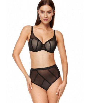 Soutiens-Gorge - Soutien-gorge rembourré noir model 178191 Gorteks