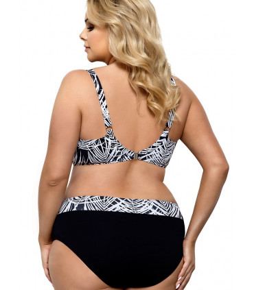 Costumi da bagno - Costume da bagno due pezzi nero modello 164072 Lorin