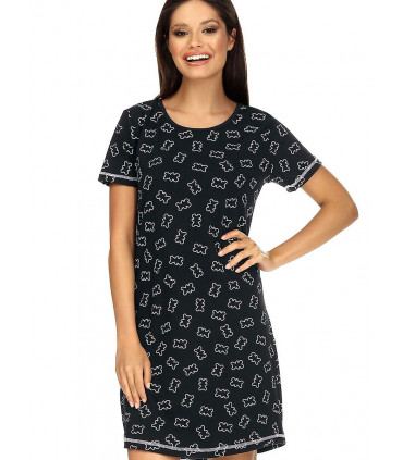 Pigiameria & Pigiameria - Camicia da notte nera modello 165690 Lorin