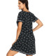 Pigiameria & Pigiameria - Camicia da notte nera modello 165690 Lorin