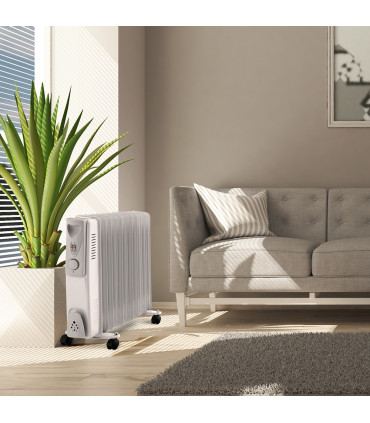 Chauffage - Radiateur bain d huile 2000W 9 élements Warm Tech