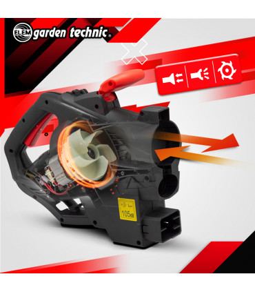 Aspirateur souffleur - Aspirateur souffleur broyeur 3000W avec vitesse variable