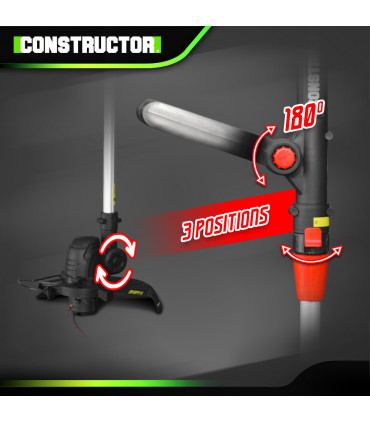 Decespugliatore - Decespugliatore 20V MAX senza batteria - Manico telescopico -