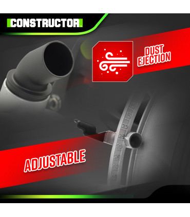 Rainureuse - Rainureuse 1700W - 2 disques diamant de 150mm - Constructor