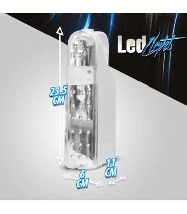Eclairage - Lampe de secours portative 24 Leds - Anti blackout