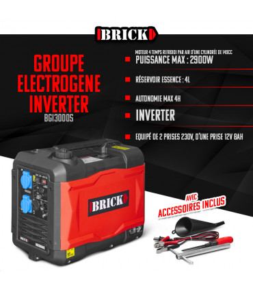 Gruppo Elettrogeno - Gruppo Elettrogeno Max Silent Inverter 2900W - 2