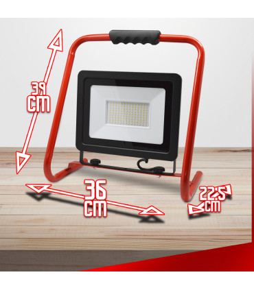 Illuminazione - Proiettore led da cantiere 100W - I-Watts Pro