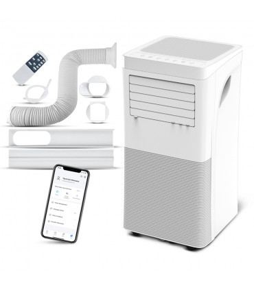 Climatiseur - Climatiseur mobile réversible chaud/froid 9000BTU - 2.