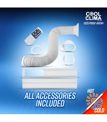 Climatiseur - Climatiseur mobile réversible chaud/froid 9000BTU - 2.