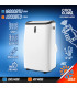 Condizionatore d'aria - 16000BTU Condizionatore d'aria mobile reversibile caldo/freddo 4.