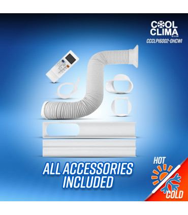 Condizionatore d'aria - 16000BTU Condizionatore d'aria mobile reversibile caldo/freddo 4.